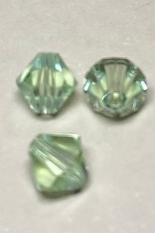 Swarovski Bicone 6mm Cryolite 30 pk