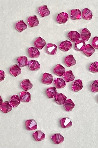 Swarovski Bicone 5mm Fuchsia 30/pk