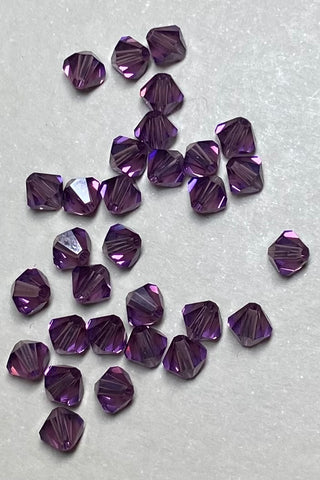 Swarovski Bicones 8mm Lilac 10 pk