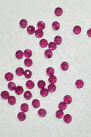Swarovski Rounds 4mm Fuchsia 20pk
