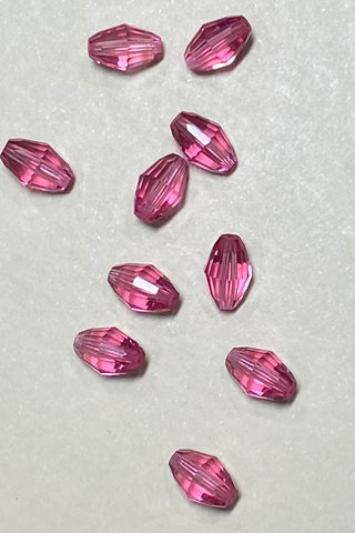 Swarovski Olives 9 x 6mm Rose 10 pk