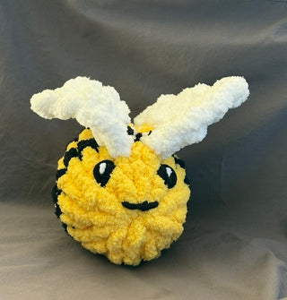 Bumble Bee Plushie Hand Knitted