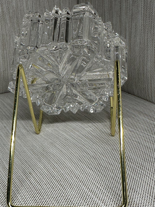 Mikasa "Nature's Song" Crystal Snowflake Lidded Trinket Box