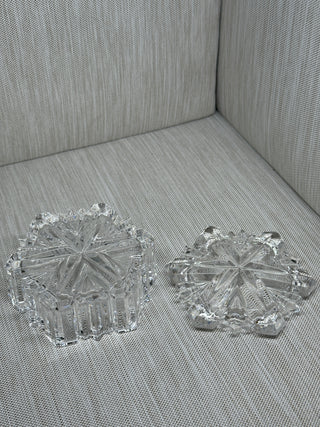 Mikasa "Nature's Song" Crystal Snowflake Lidded Trinket Box