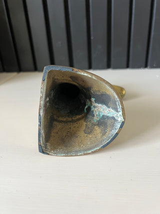 Vintage brass duck head