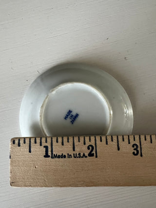 Small Blue Willow butter pat