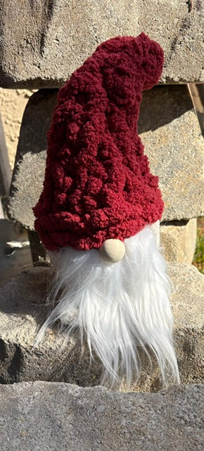 Mr Gnome with Cranberry hat