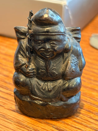 Vtg.  1947-54) "Ebisu", Japanese God of fisherman, 2.25"