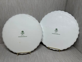 Christineholm Porcelain Rose Tart Pan  Set of 2