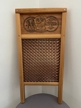 Vintage washboard