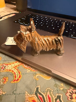 Vintage Scottie Dog Figurine VV