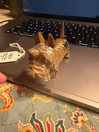 Vintage Scottie Dog Figurine VV