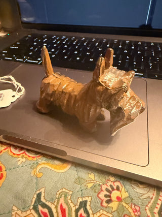 Vintage Scottie Dog Figurine VV