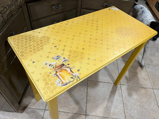 Up Cycled Honey Bee Entry or Sofa Table