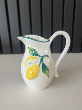 Vintage Italian mini lemon pitcher