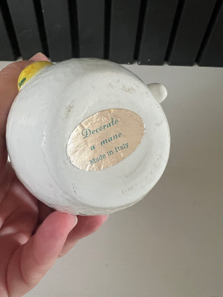 Vintage Italian mini lemon pitcher