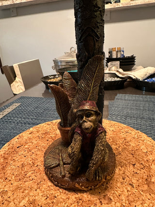 Candleholder Monkey Fez MTS