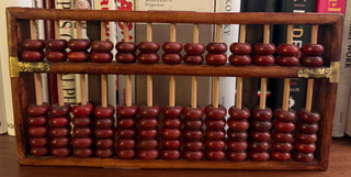 hand carved Chinese Abacus