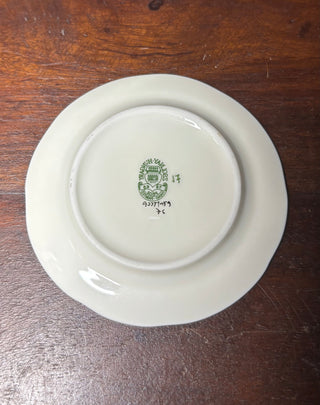 Vtg hand painted mini cornflower plate