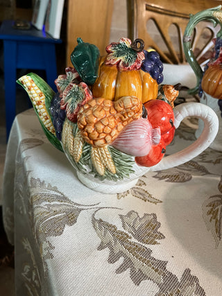 Harvest Teapot w/Lid