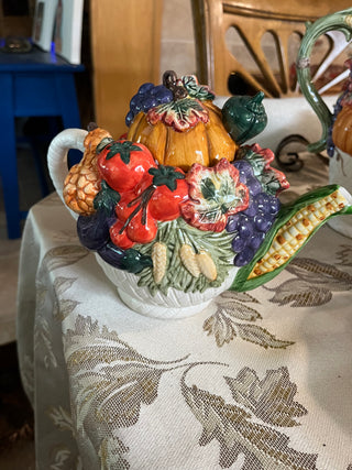 Harvest Teapot w/Lid