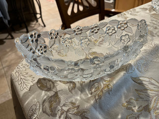 Mikasa Crystal Carmen Walther Oval Serving Bowl