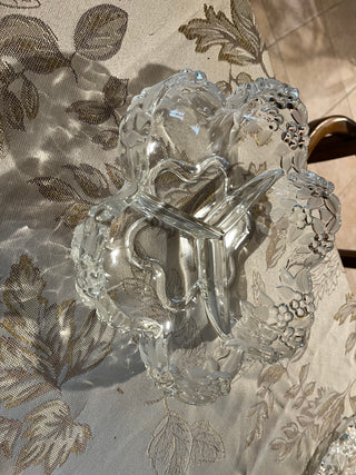 Mikasa Crystal Carmen Walther 3 Section Divided Serving Dish