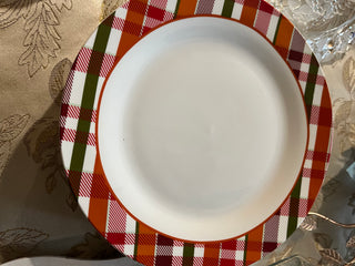 Royal Norfolk Holiday Dinner Plates