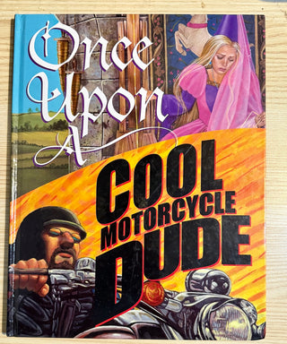 once upon a cool motorcycle dude
