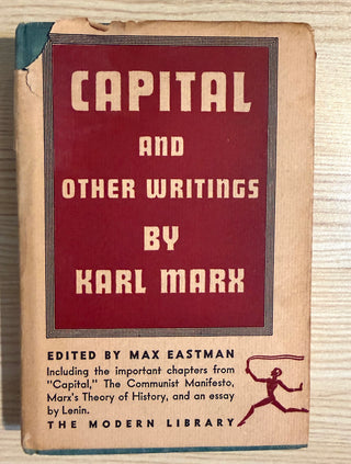 Capital and other writings by Karl Marx