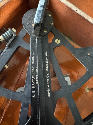 WWll 1943 US Navy Mark ll Sextant Matching Box Set
