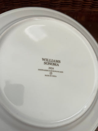 William Sonoma pumpkin plate