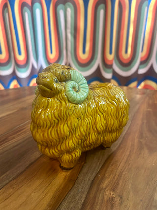 Vtg Kutani Hasegawa Seisho Zodiac Ram
