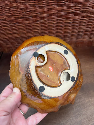 Vintage pinecone dish