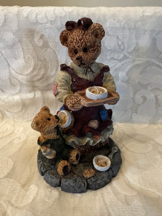 Vtg Boyds Bears- The Collector Figurine
