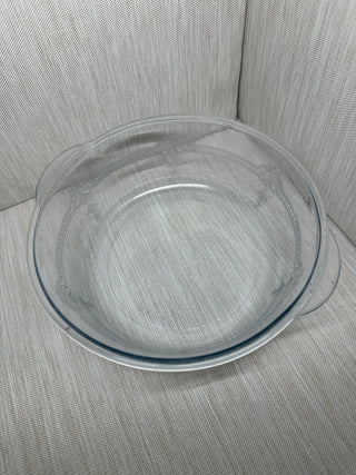 1940s Fire King Sapphire Blue Philbe Casserole Baking Bowl Anchor Hocking
