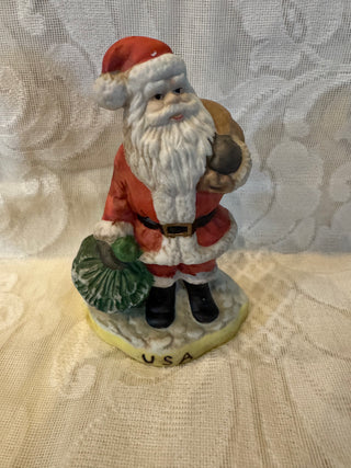 Vtg CeramicSm Santa Figurine