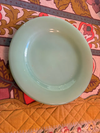 TL FireKing Jadeite 7-inch plate