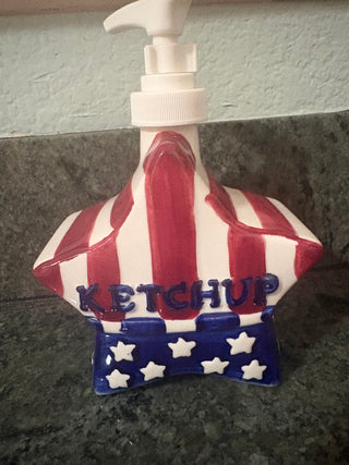 Boston Warehoue Star Ketchup Dispenser
