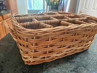Bottle Basket with Handles