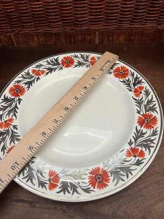 Vintage Wedgewood flower porcelain plate