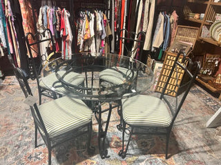 Wrought Iron Table & Chairs