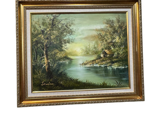 Vintage Parisian Street Scene Signed by R. Sutter