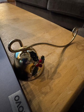 Vtg Brass Candle Snuffer