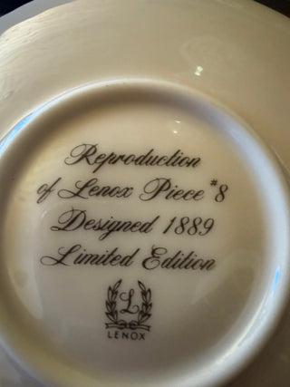 Lenox Vintage Demitasse cup and saucer 1889 Repro piece