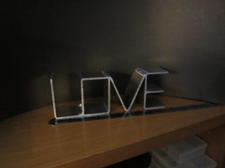Metal Word Art - LOVE