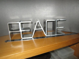 Metal Word Art - PEACE