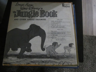 WALT Disney PRESENTS SONGS FROM JUNGLE BOOK & OTHER JUNGLE FAVORITES
