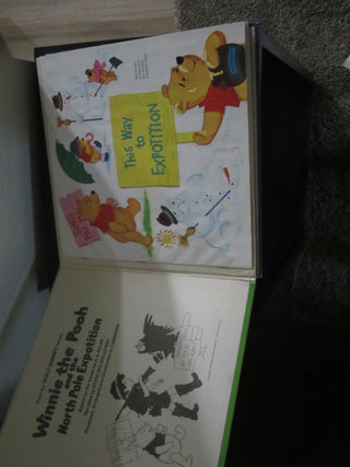 Disneyland Records Winnie the Pooh North Pole Expedition LP Vinyl 1968 Holloway