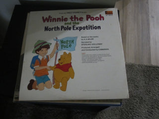 Disneyland Records Winnie the Pooh North Pole Expedition LP Vinyl 1968 Holloway